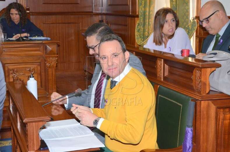 Eloy Santana, concejal de Vías y Obras del Ayuntamiento de Telde (Foto FJS)